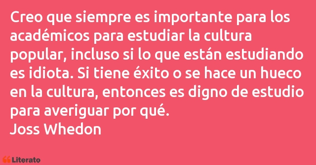 Frases de Joss Whedon