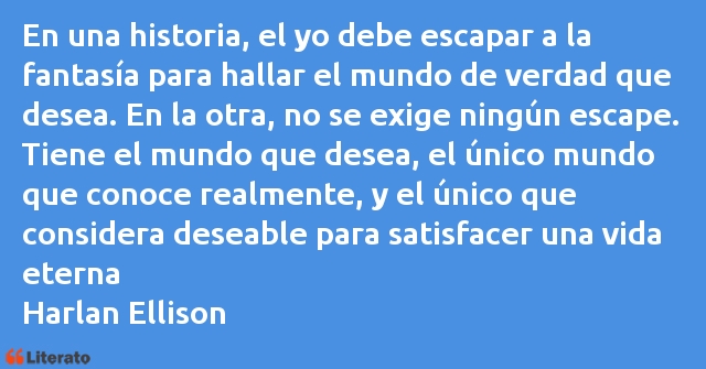 Frases de Harlan Ellison