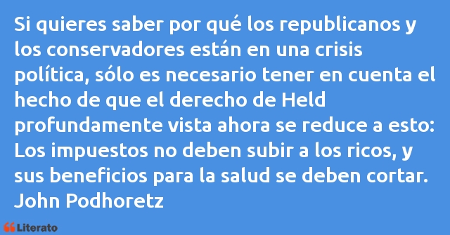 Frases de John Podhoretz