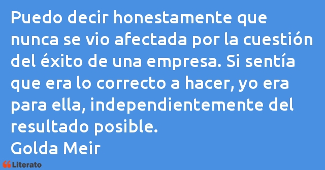 Frases de Golda Meir