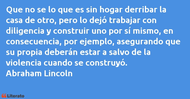 Frases de Abraham Lincoln