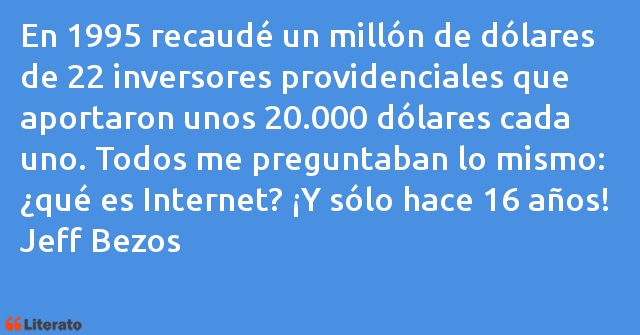 Frases de Jeff Bezos