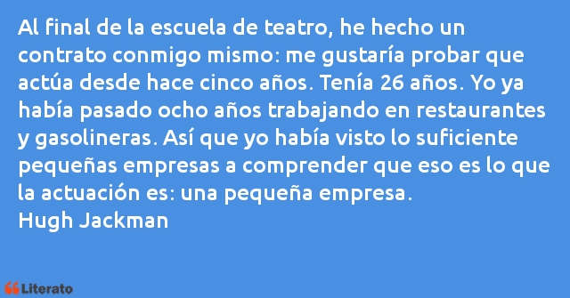 Frases de Hugh Jackman