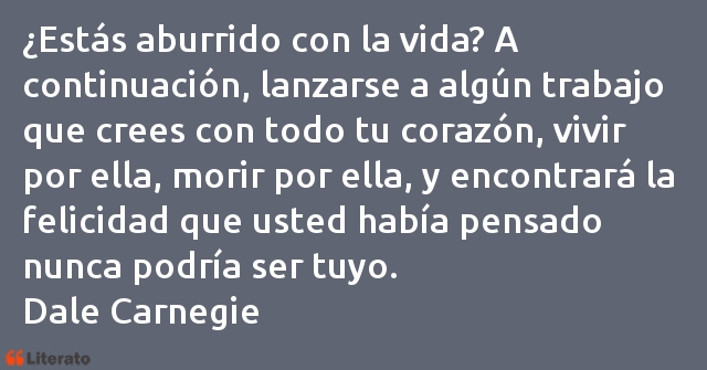 Frases de Dale Carnegie