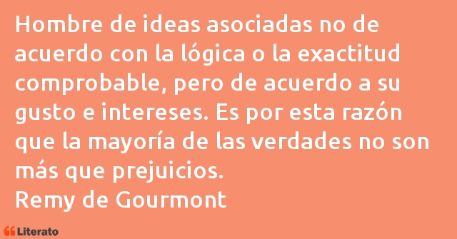 Frases de Remy de Gourmont