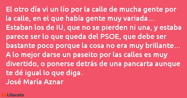 Frases de José María Aznar