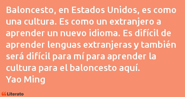 Frases de Yao Ming