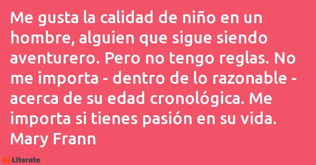 Frases de Mary Frann