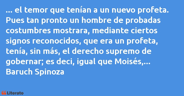 Frases de Baruch Spinoza