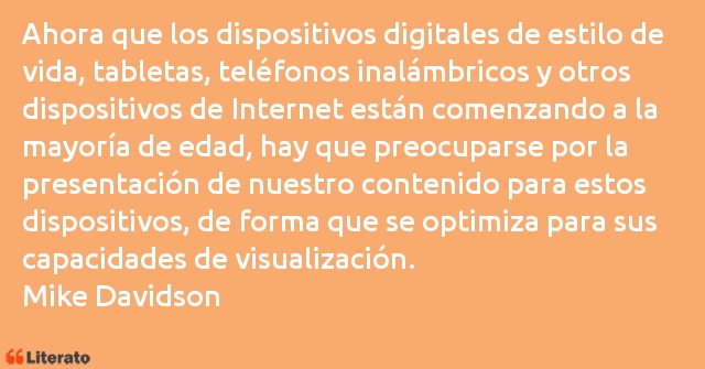 Frases de Mike Davidson