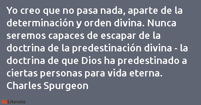 Frases de Charles Spurgeon