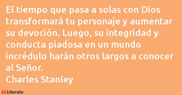 Frases de Charles Stanley