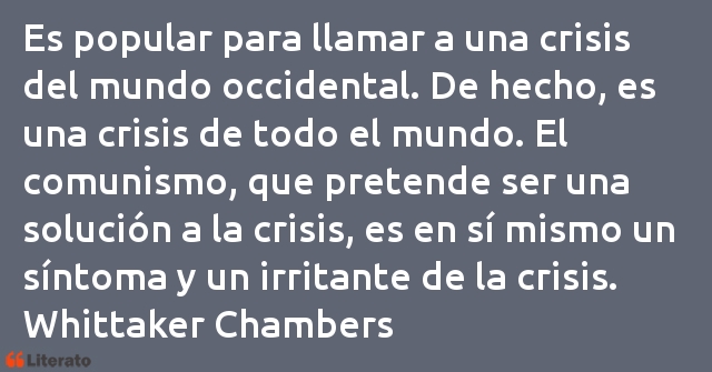 Frases de Whittaker Chambers