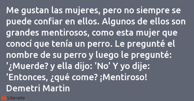 Frases de Demetri Martin