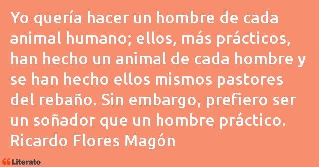 Frases de Ricardo Flores Magón