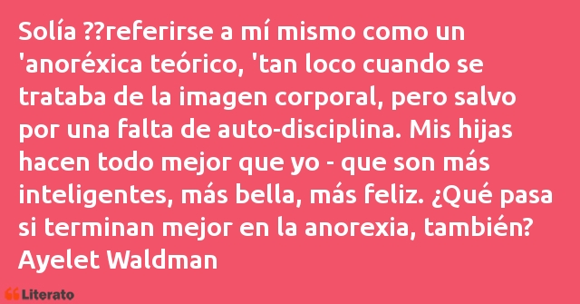 Frases de Ayelet Waldman