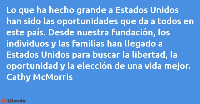 Frases de Cathy McMorris