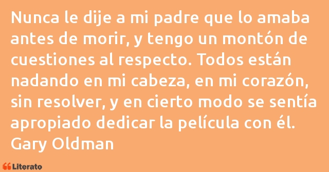 Frases de Gary Oldman