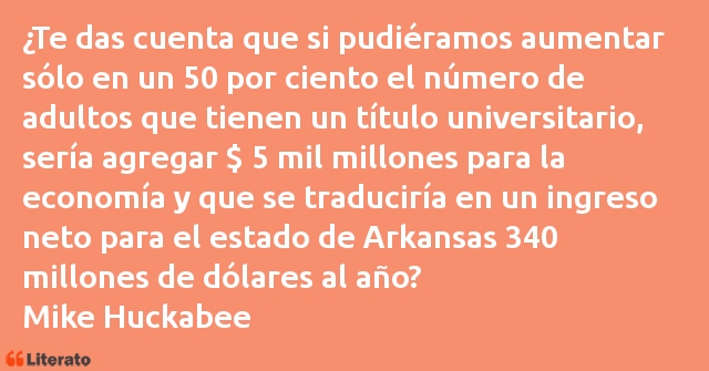 Frases de Mike Huckabee