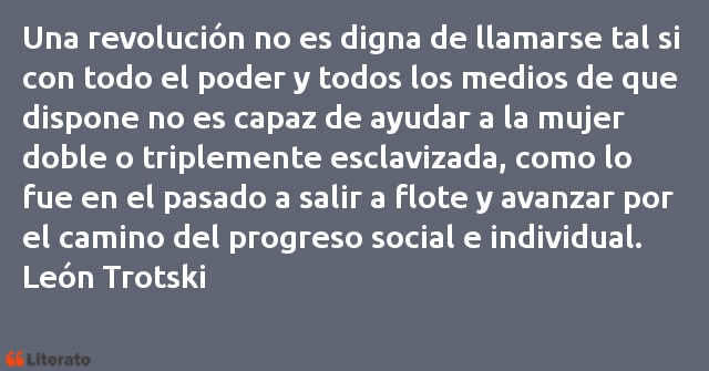 Frases de León Trotski