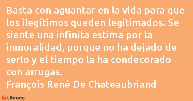 Frases de François René De Chateaubriand