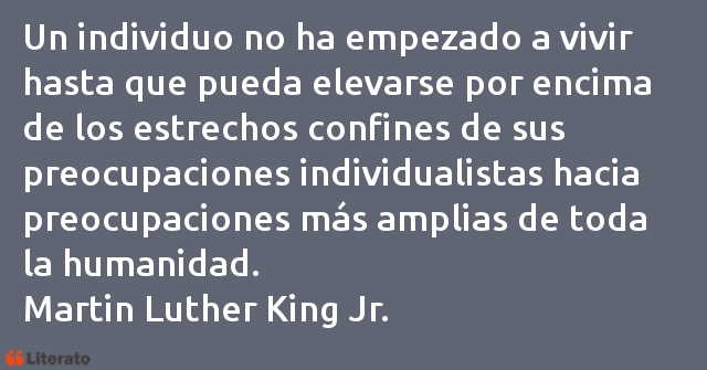 Frases de Martin Luther King Jr.