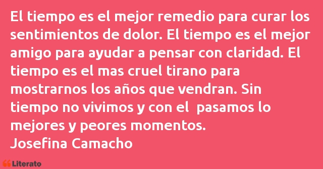 Frases de Josefina Camacho