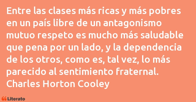 Frases de Charles Horton Cooley