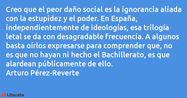 Frases de Arturo Pérez-Reverte