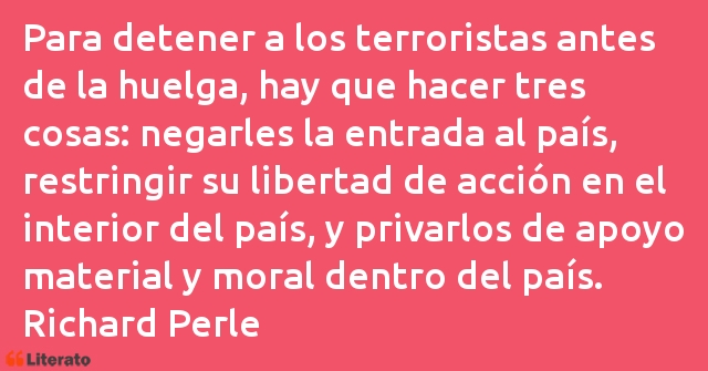 Frases de Richard Perle