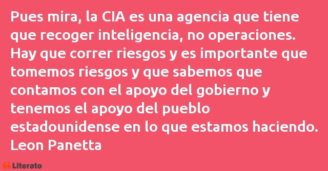 Frases de Leon Panetta