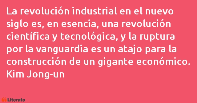 Frases de Kim Jong-un