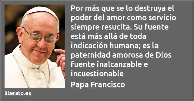 Frases de Papa Francisco