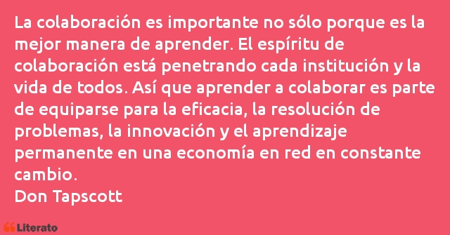 Frases de Don Tapscott