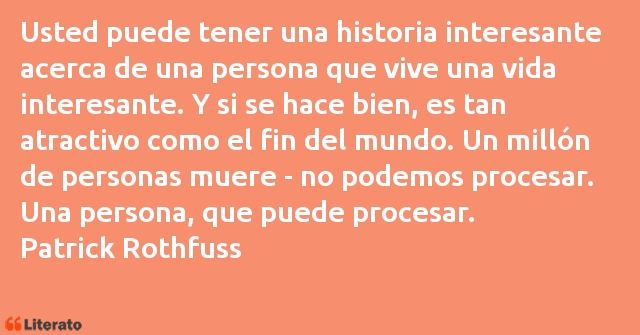 Frases de Patrick Rothfuss