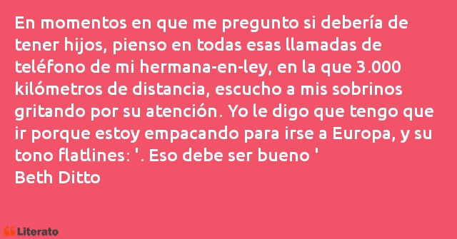 Frases de Beth Ditto