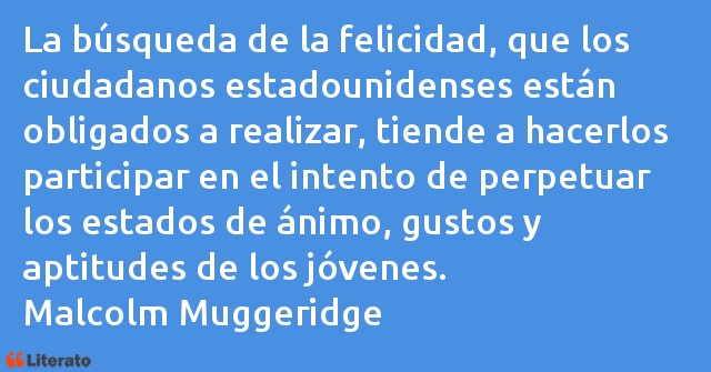 Frases de Malcolm Muggeridge