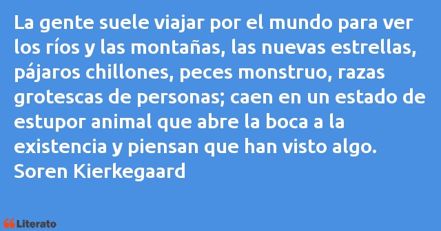 Frases de Soren Kierkegaard