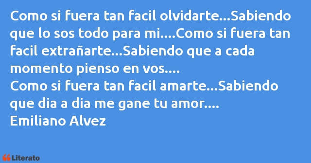 Frases de Emiliano Alvez