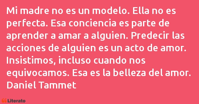 Frases de Daniel Tammet