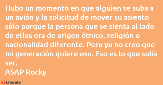 Frases de ASAP Rocky