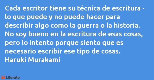 Frases de Haruki Murakami