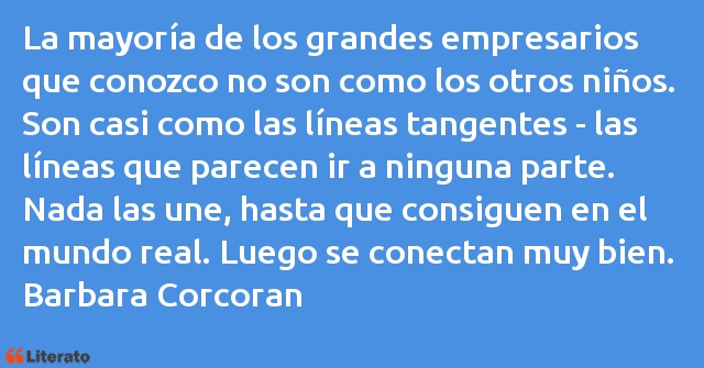 Frases de Barbara Corcoran