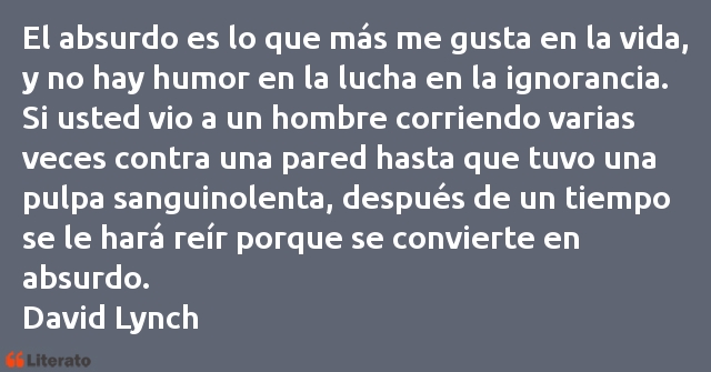 Frases de David Lynch