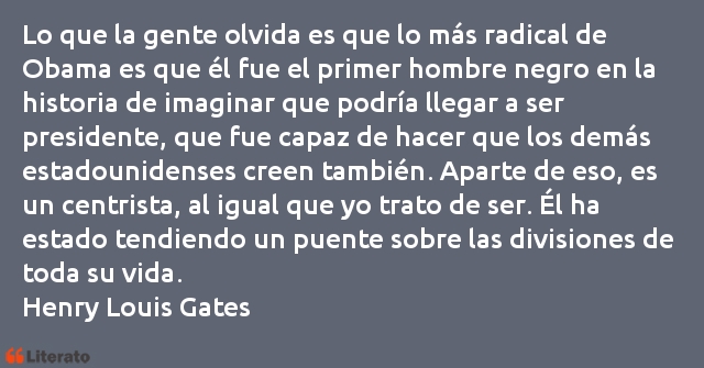 Frases de Henry Louis Gates