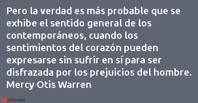 Frases de Mercy Otis Warren