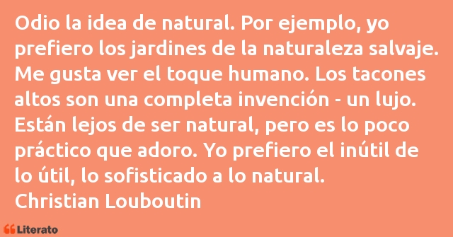 Frases de Christian Louboutin