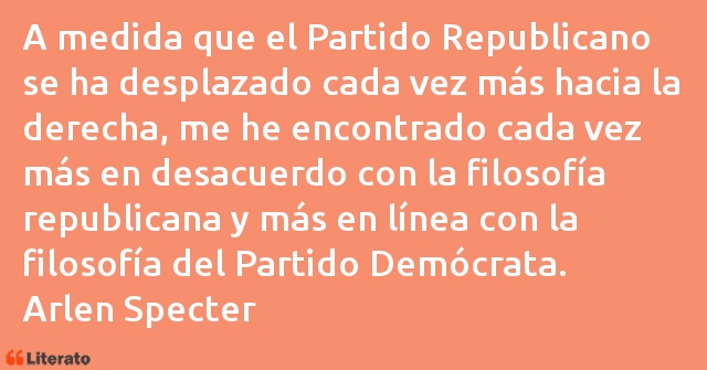 Frases de Arlen Specter