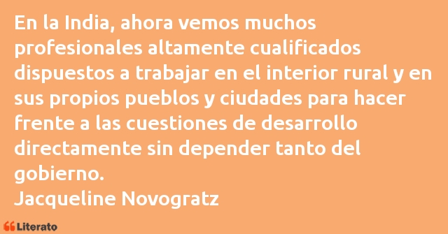 Frases de Jacqueline Novogratz