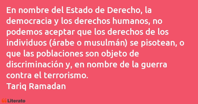 Frases de Tariq Ramadan